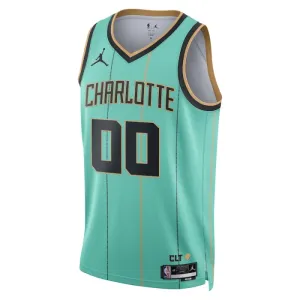 Muški Dres Charlotte Hornets Jordan Personalizacija City Edition 2024/25 Swingman Teal