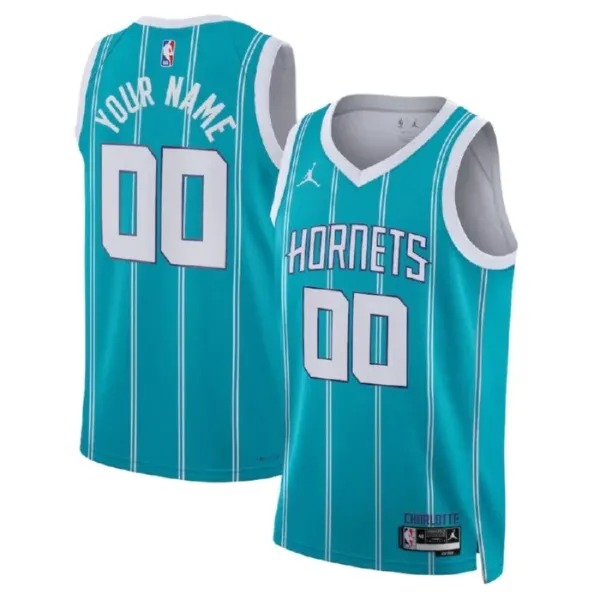 Muški Dres Charlotte Hornets Jordan Personalizacija Icon Edition Swingman Teal Muški Dres Charlotte Hornets Jordan Personalizacija Icon Edition Swingman Teal