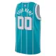 Muški Dres Charlotte Hornets Jordan Personalizacija Icon Edition Swingman Teal