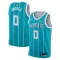 Muški Dres Charlotte Hornets Miles Bridges 0 Jordan Icon Edition Swingman Teal