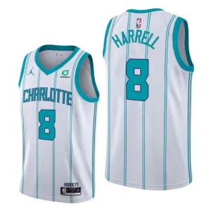 Muški Dres Charlotte Hornets Montrezl Harrell 8 Jordan Association Edition Swingman Bijela