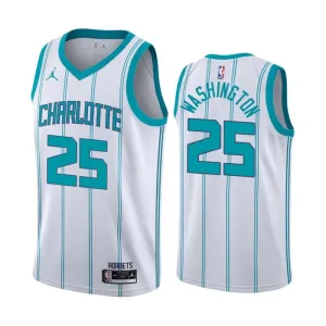 Muški Dres Charlotte Hornets PJ Washington 25 Jordan Association Edition Swingman Bijela