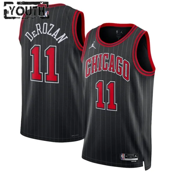 Dječji Dres Chicago Bulls Jordan Demar Derozan 11 Statement Edition Swingman Crna Dječji Dres Chicago Bulls Jordan Demar Derozan 11 Statement Edition Swingman Crna