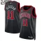 Dječji Dres Chicago Bulls Jordan Demar Derozan 11 Statement Edition Swingman Crna