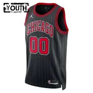 Dječji Dres Chicago Bulls Jordan Personalizacija Statement Edition Swingman Crna