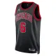 Muški Dres Chicago Bulls Jordan Alex Caruso 6 Statement Edition Swingman Crna