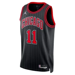 Muški Dres Chicago Bulls Jordan Demar Derozan 11 Statement Edition Swingman Crna