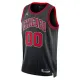 Muški Dres Chicago Bulls Jordan Personalizacija Statement Edition Swingman Crna