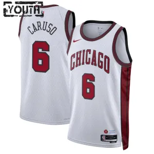 Nike Dječji Dres Chicago Bulls Alex Caruso 6 City Edition 2022/23 Swingman Bijela