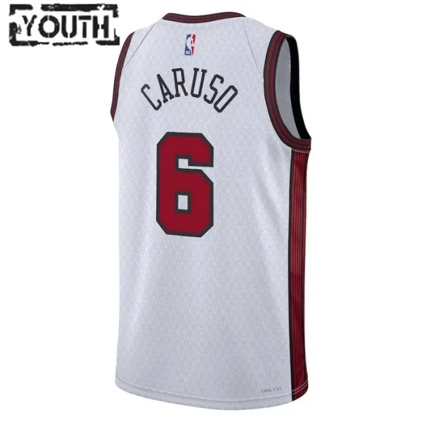 Nike Dječji Dres Chicago Bulls Alex Caruso 6 City Edition 2022/23 Swingman Bijela