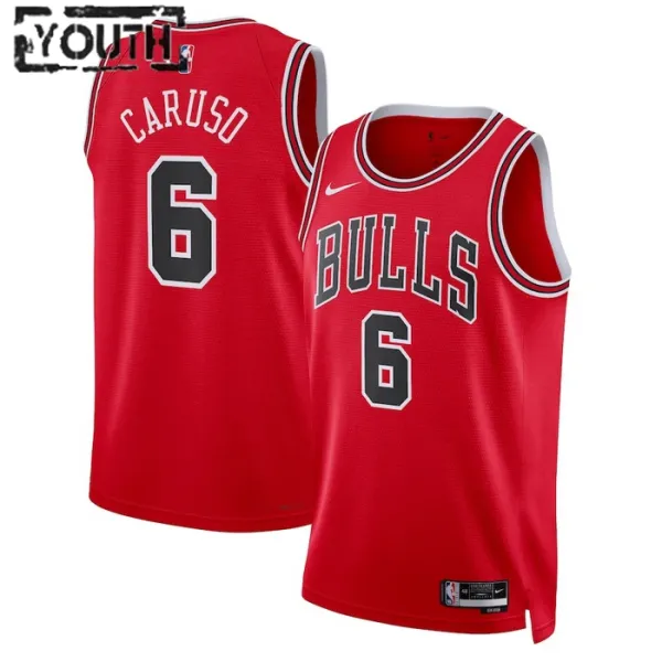 Nike Dječji Dres Chicago Bulls Alex Caruso 6 Icon Edition Swingman Crvena Nike Dječji Dres Chicago Bulls Alex Caruso 6 Icon Edition Swingman Crvena