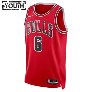 Nike Dječji Dres Chicago Bulls Alex Caruso 6 Icon Edition Swingman Crvena