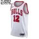 Nike Dječji Dres Chicago Bulls Ayo Dosunmu 12 Association Edition Swingman Bijela