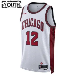 Nike Dječji Dres Chicago Bulls Ayo Dosunmu 12 City Edition 2022/23 Swingman Bijela