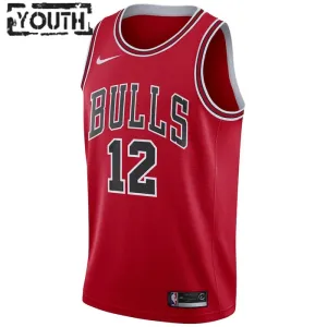 Nike Dječji Dres Chicago Bulls Ayo Dosunmu 12 Icon Edition Swingman Crvena