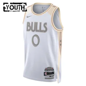 Nike Dječji Dres Chicago Bulls Coby White City Edition 2024/25 Swingman Bijela