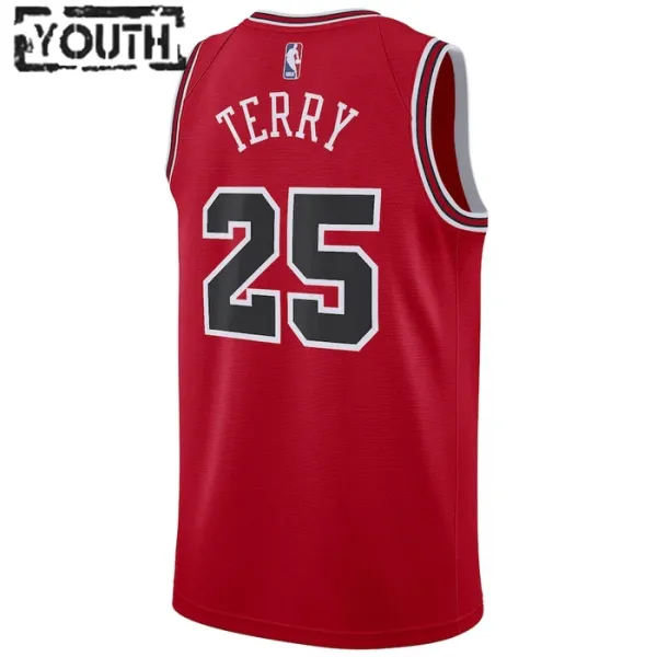 Nike Dječji Dres Chicago Bulls Dalen Terry 25 Icon Edition Swingman Crvena