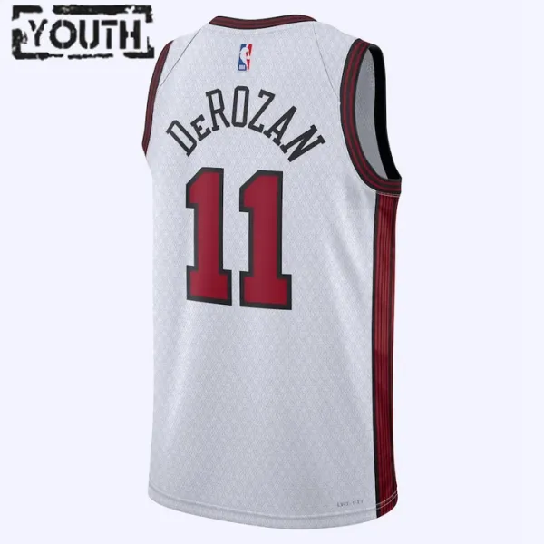 Nike Dječji Dres Chicago Bulls Demar Derozan 11 City Edition 2022/23 Swingman Bijela