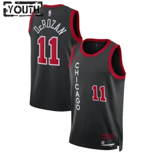 Nike Dječji Dres Chicago Bulls DeMar DeRozan 11 City Edition 2023/24 Swingman Crna