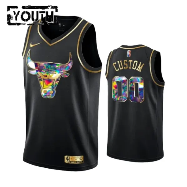 Nike Dječji Dres Chicago Bulls Diamond Edition Personalizacija Swingman Crna Nike Dječji Dres Chicago Bulls Diamond Edition Personalizacija Swingman Crna