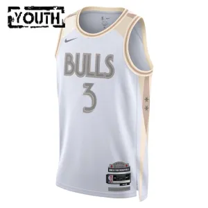 Nike Dječji Dres Chicago Bulls Josh Giddey City Edition 2024/25 Swingman Bijela