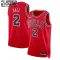 Nike Dječji Dres Chicago Bulls Lonzo Ball 2 Icon Edition Swingman Crvena