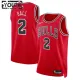 Nike Dječji Dres Chicago Bulls Lonzo Ball 2 Icon Edition Swingman Crvena