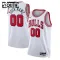 Nike Dječji Dres Chicago Bulls Personalizacija Association Edition Swingman Bijela