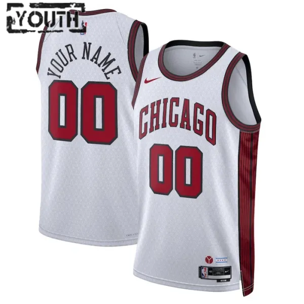 Nike Dječji Dres Chicago Bulls Personalizacija City Edition 2022/23 Swingman Bijela Nike Dječji Dres Chicago Bulls Personalizacija City Edition 2022/23 Swingman Bijela
