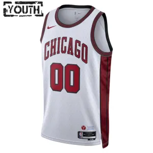 Nike Dječji Dres Chicago Bulls Personalizacija City Edition 2022/23 Swingman Bijela