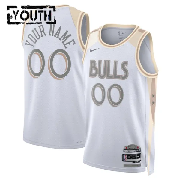 Nike Dječji Dres Chicago Bulls Personalizacija City Edition 2024/25 Swingman Bijela Nike Dječji Dres Chicago Bulls Personalizacija City Edition 2024/25 Swingman Bijela