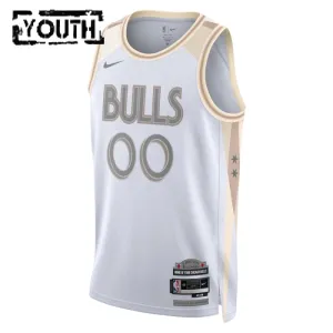 Nike Dječji Dres Chicago Bulls Personalizacija City Edition 2024/25 Swingman Bijela