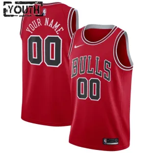 Nike Dječji Dres Chicago Bulls Personalizacija Icon Edition Swingman Crvena