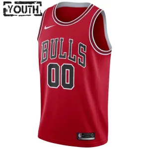 Nike Dječji Dres Chicago Bulls Personalizacija Icon Edition Swingman Crvena