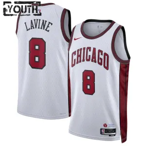 Nike Dječji Dres Chicago Bulls Zach Lavine 8 City Edition 2022/23 Swingman Bijela