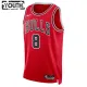 Nike Dječji Dres Chicago Bulls Zach Lavine 8 Icon Edition Swingman Crvena