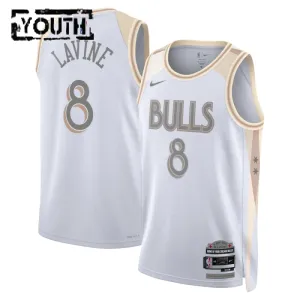 Nike Dječji Dres Chicago Bulls Zach Lavine City Edition 2024/25 Swingman Bijela