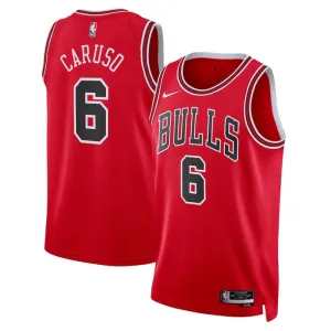 Nike Muški Dres Chicago Bulls Alex Caruso 6 Icon Edition Swingman Crvena