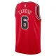 Nike Muški Dres Chicago Bulls Alex Caruso 6 Icon Edition Swingman Crvena