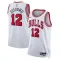 Nike Muški Dres Chicago Bulls Ayo Dosunmu 12 Association Edition Swingman Bijela