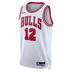 Nike Muški Dres Chicago Bulls Ayo Dosunmu 12 Association Edition Swingman Bijela
