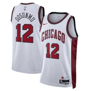 Nike Muški Dres Chicago Bulls Ayo Dosunmu 12 City Edition 2022/23 Swingman Bijela