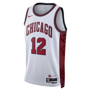 Nike Muški Dres Chicago Bulls Ayo Dosunmu 12 City Edition 2022/23 Swingman Bijela
