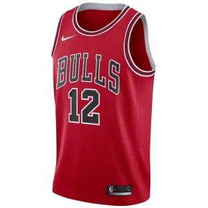 Nike Muški Dres Chicago Bulls Ayo Dosunmu 12 Icon Edition Swingman Crvena