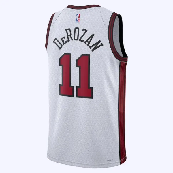 Nike Muški Dres Chicago Bulls Demar Derozan 11 City Edition 2022/23 Swingman Bijela
