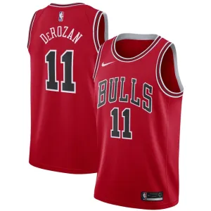 Nike Muški Dres Chicago Bulls Demar Derozan 11 Icon Edition Swingman Crvena