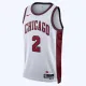 Nike Muški Dres Chicago Bulls Lonzo Ball 2 City Edition 2022/23 Swingman Bijela