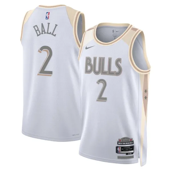Nike Muški Dres Chicago Bulls Lonzo Ball City Edition 2024/25 Swingman Bijela Nike Muški Dres Chicago Bulls Lonzo Ball City Edition 2024/25 Swingman Bijela