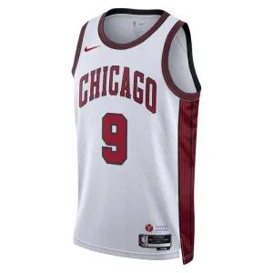 Nike Muški Dres Chicago Bulls Nikola Vucevic 9 City Edition 2022/23 Swingman Bijela