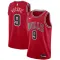 Nike Muški Dres Chicago Bulls Nikola Vucevic 9 Icon Edition Swingman Crvena